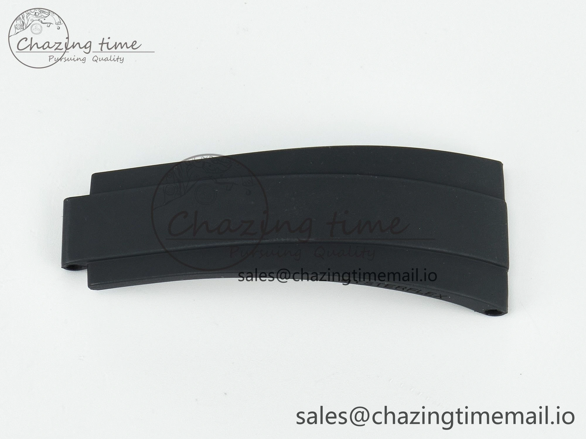 Daytona 116519 1:1 Best Edition Black Rubber Strap（Fits the Gen size, Only suitable for SA4130 ） TechFriendly 420
