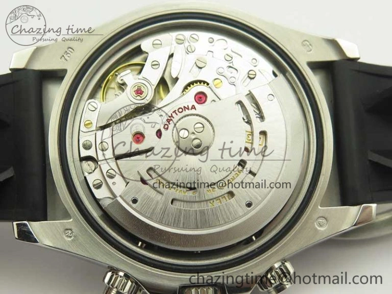 Daytona 116519 ARF 1:1 Best Edition 904L SS Case Gray Black Dial on Black Rubber Strap A4130 Super Clone V Original 3429