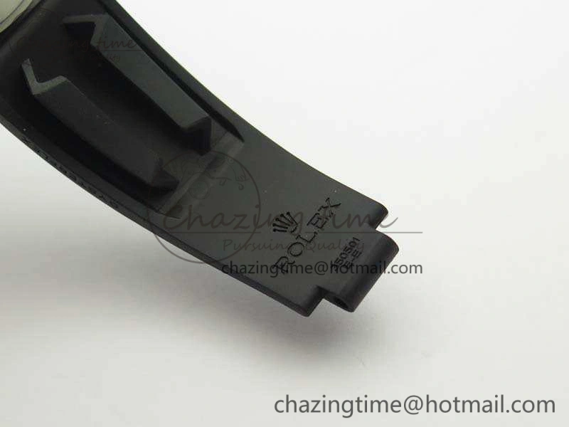 Daytona 116519 ARF Custom Made 904L SS Case Black Dial On Rubber Strap A4130 Super Clone HighQuality 3491
