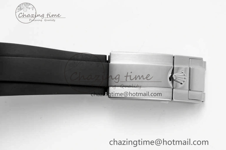 Daytona 116519 BTF 1:1 Best Edition Black Diamonds Dial on Oysterflex Rubber Strap SA SmoothTexture 2345