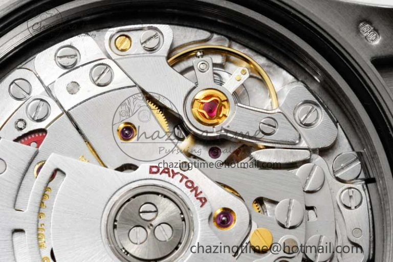 Daytona 116519 BTF 1:1 Best Edition Black Diamonds Dial on Oysterflex Rubber Strap SA SmoothTexture 2345