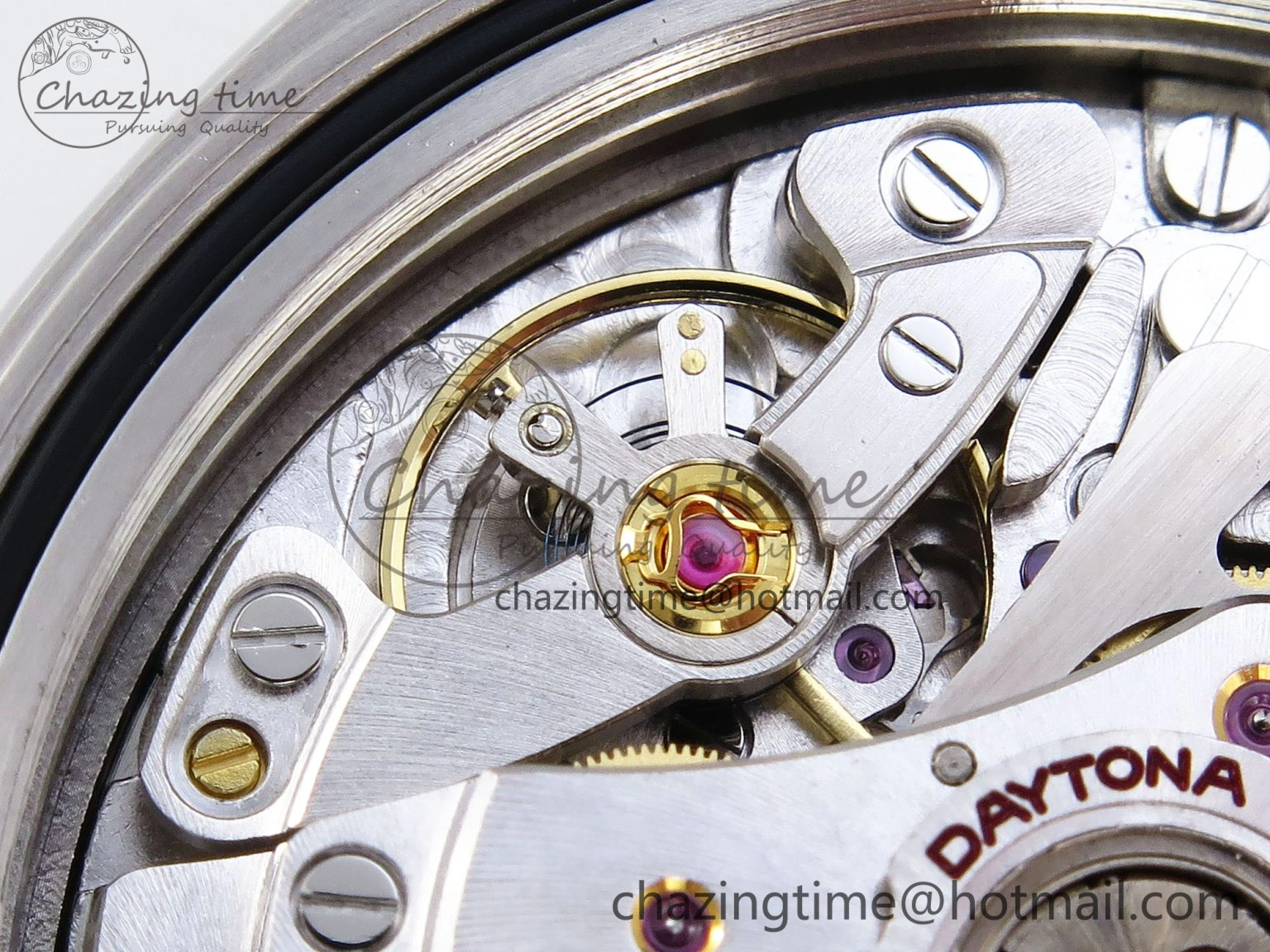 Thermal Daytona 116519 Clean 1:1 Best Edition 904L SS Case and Bracelet Red Sodalite Dial on Oysterflex SA4130 V 1852