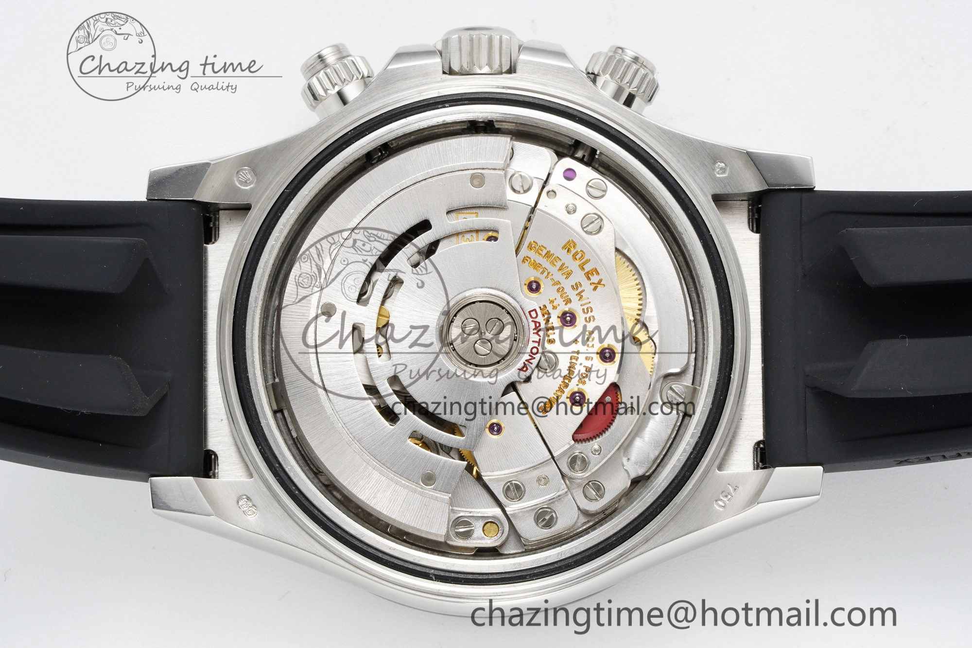 Daytona 116519 Clean Factory 1:1 Best Edition Black Diamonds Dial on Oysterflex Rubber Strap SA Casual 1829