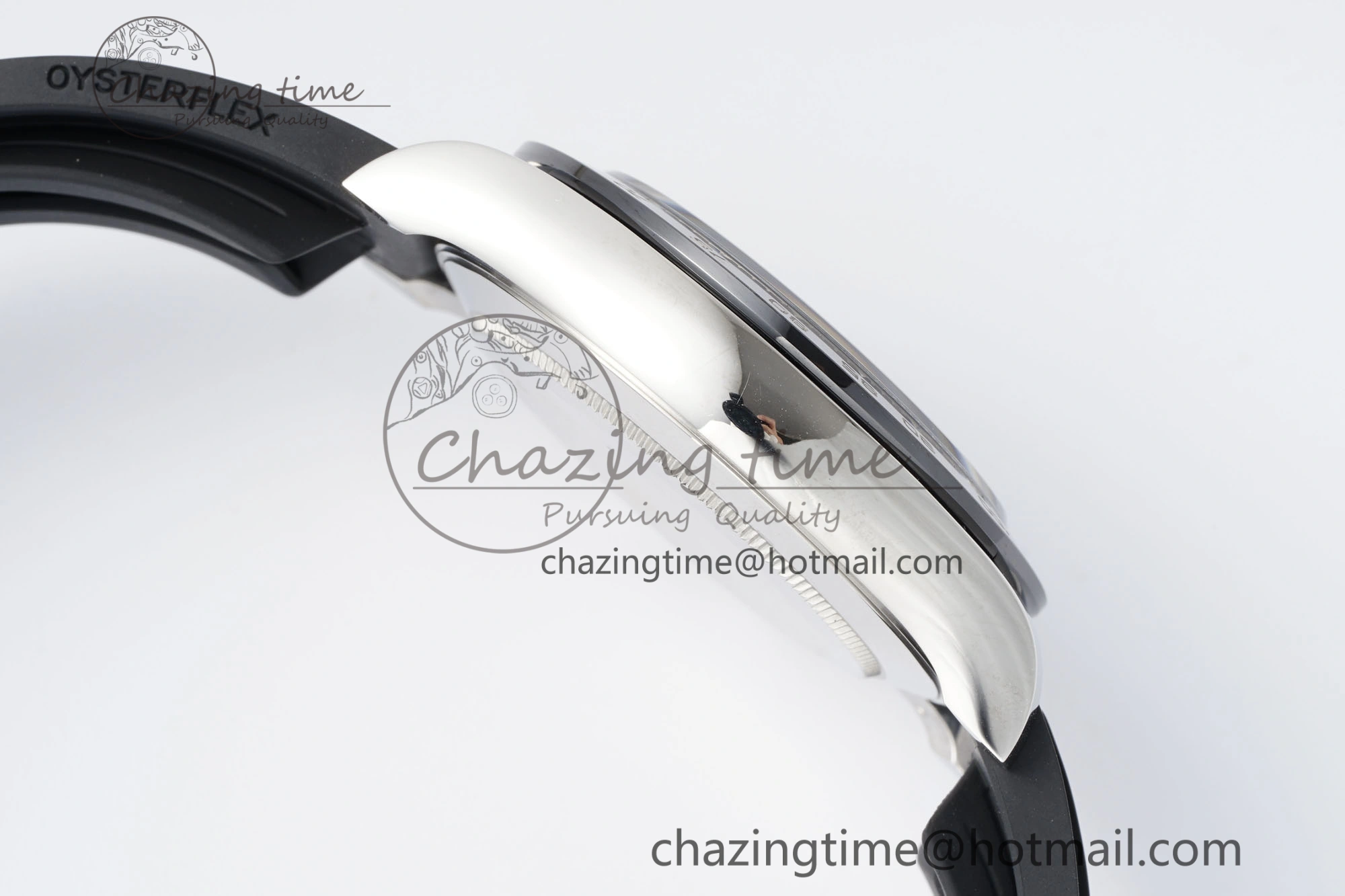 Daytona 116519 Clean Factory 1:1 Best Edition Black Diamonds Dial on Oysterflex Rubber Strap SA Casual 1829