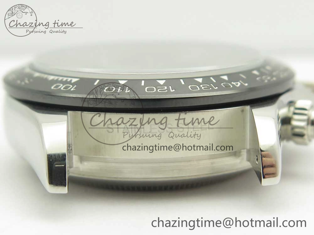 Sophisticated Daytona 116519 JHF Best Edition Ceramic Bezel Gray Dial on SS Bracelet A 3265