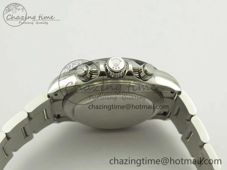 Daytona 116519 JHF Best Edition Ceramic Bezel Gray Numeral Dial on SS Bracelet A Fashionable 3264
