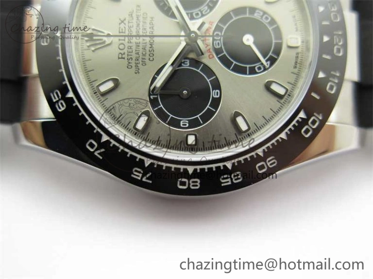 MoistureWicking Daytona 116519 KKF 1:1 Best Edition 904L Steel Black Dial on SS Bracelet A 2456