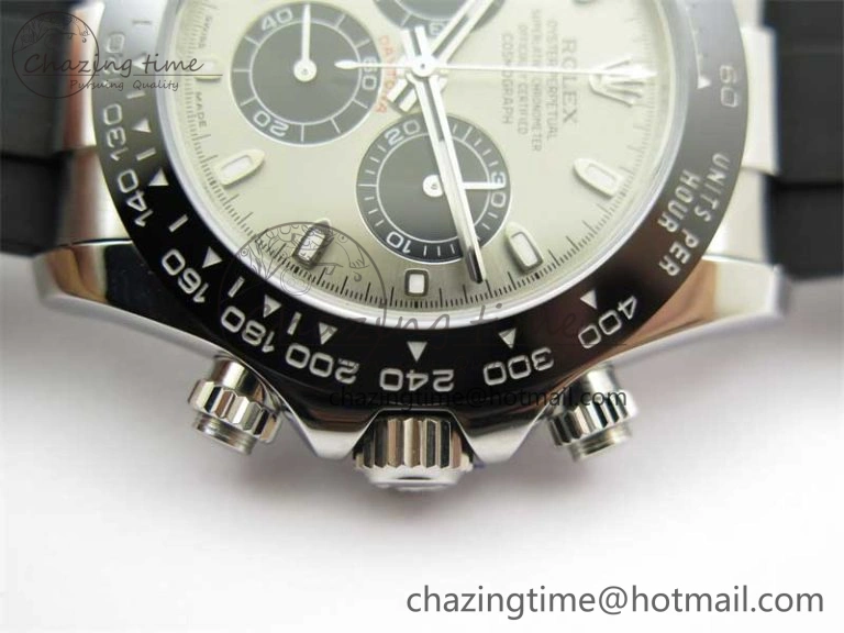 MoistureWicking Daytona 116519 KKF 1:1 Best Edition 904L Steel Black Dial on SS Bracelet A 2456