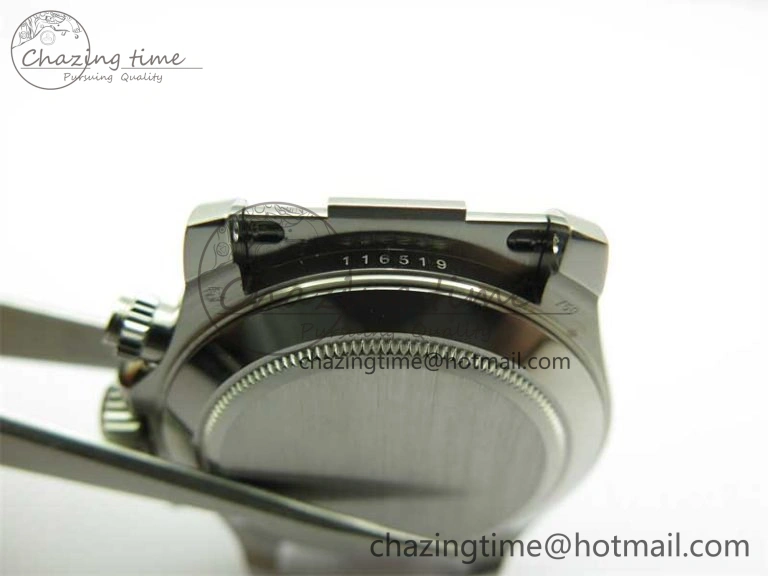 MoistureWicking Daytona 116519 KKF 1:1 Best Edition 904L Steel Black Dial on SS Bracelet A 2456