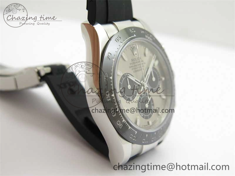 MoistureWicking Daytona 116519 KKF 1:1 Best Edition 904L Steel Black Dial on SS Bracelet A 2456
