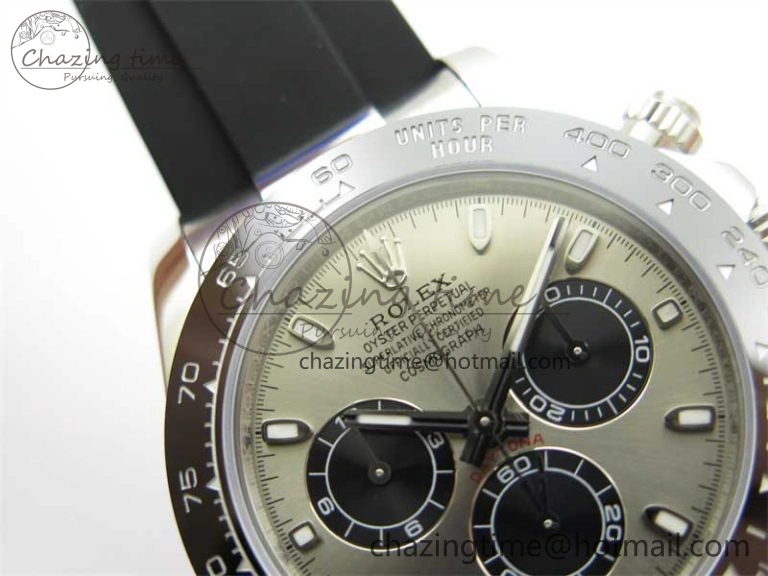 MoistureWicking Daytona 116519 KKF 1:1 Best Edition 904L Steel Black Dial on SS Bracelet A 2456