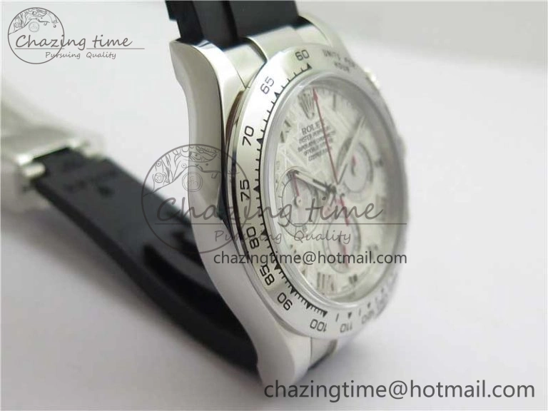 Comfortable Daytona 116519 ‘Meteorite’ Noob 1:1 Best Edition 904L SS Case on Oysterflex Strap SA4130 V 2607