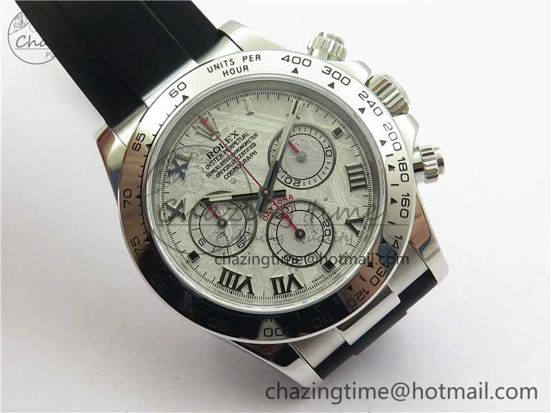 Comfortable Daytona 116519 ‘Meteorite’ Noob 1:1 Best Edition 904L SS Case on Oysterflex Strap SA4130 V 2607
