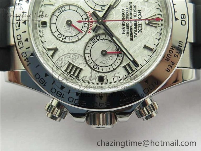 Comfortable Daytona 116519 ‘Meteorite’ Noob 1:1 Best Edition 904L SS Case on Oysterflex Strap SA4130 V 2607