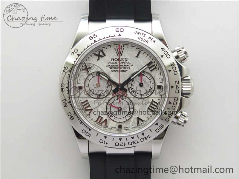 Comfortable Daytona 116519 ‘Meteorite’ Noob 1:1 Best Edition 904L SS Case on Oysterflex Strap SA4130 V 2607