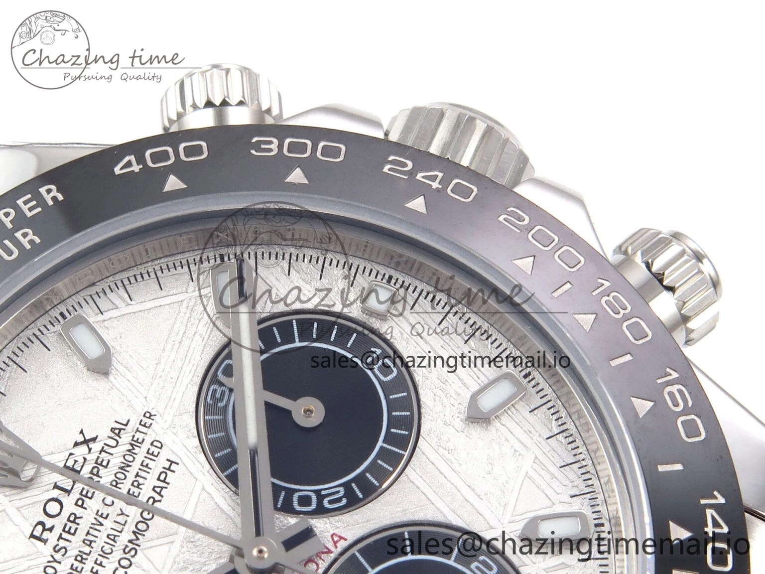 TimelessDesign Daytona 116519 N6F 1:1 Best Edition Meteorite Dial on Oysterflex Strap SA 885