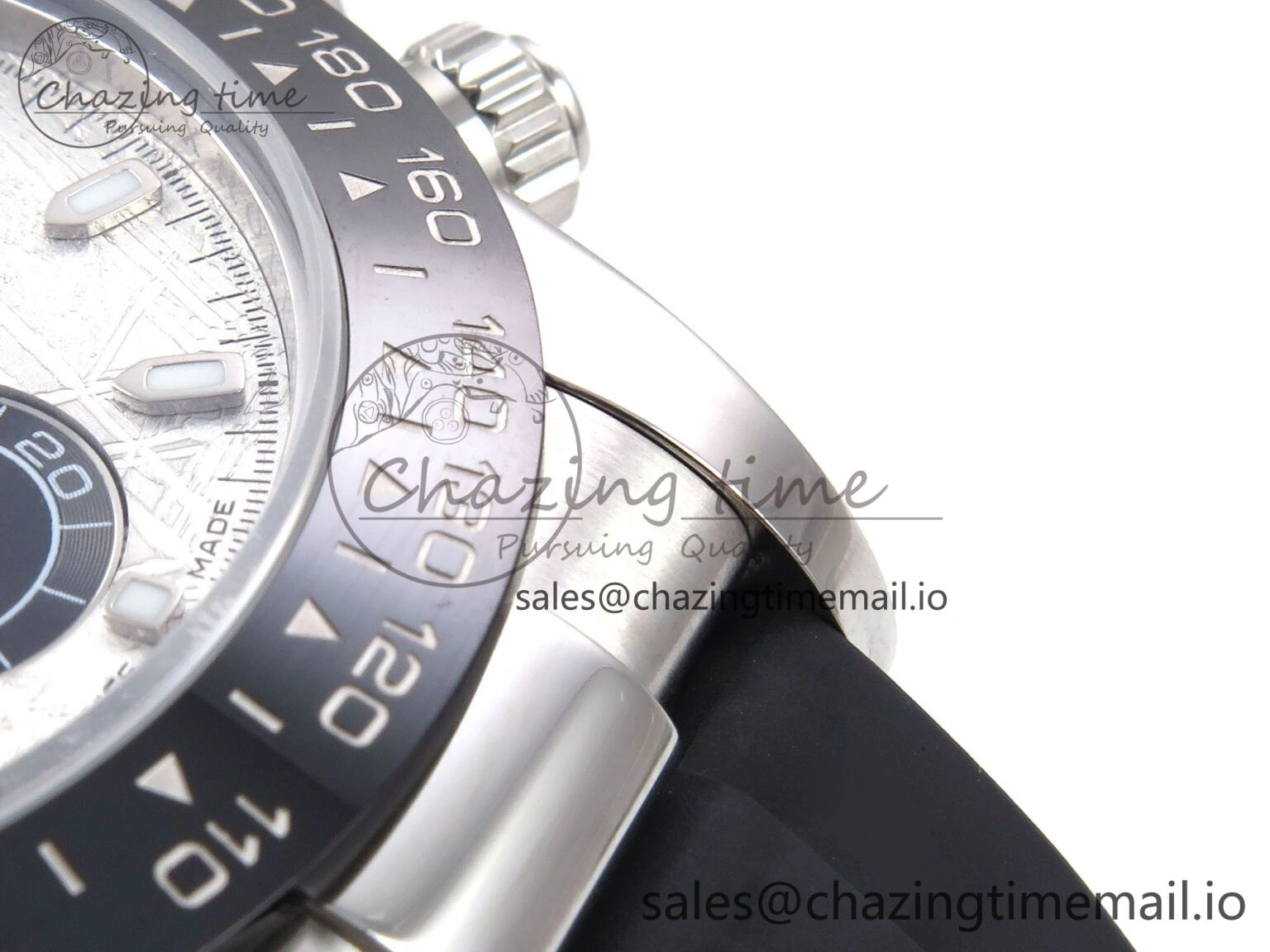 TimelessDesign Daytona 116519 N6F 1:1 Best Edition Meteorite Dial on Oysterflex Strap SA 885