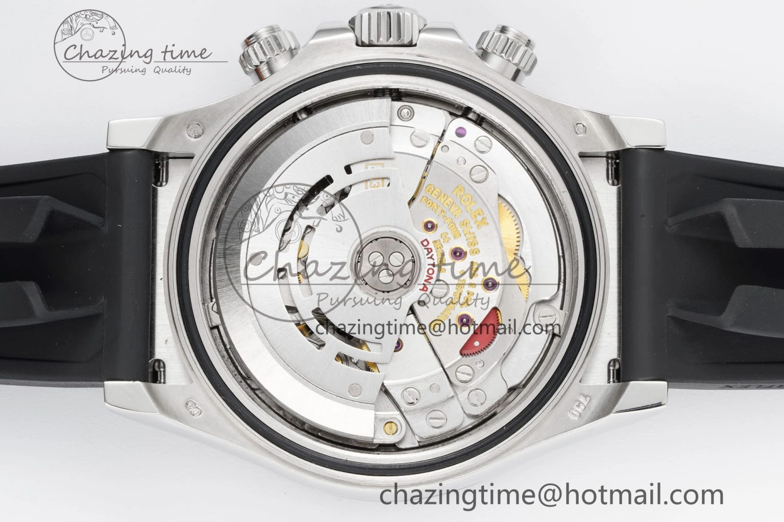 Daytona 116519 Noob  1:1 Best Edition Black Diamonds Dial on Oysterflex Strap SA Sleek 2015