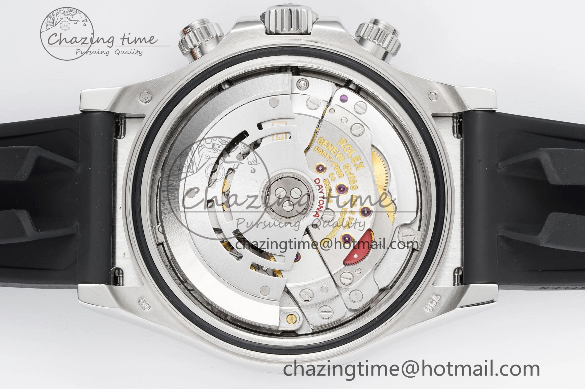 Daytona 116519 Noob  1:1 Best Edition Black Diamonds Dial on Oysterflex Strap SA Sleek 2015
