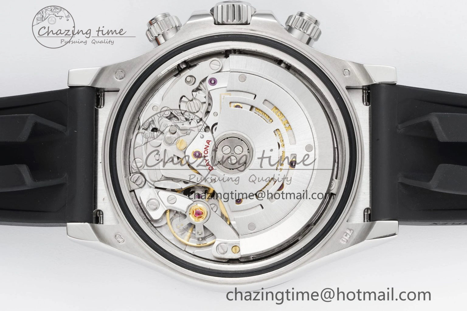 Daytona 116519 Noob  1:1 Best Edition Black Diamonds Dial on Oysterflex Strap SA Sleek 2015