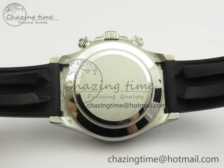 Daytona 116519 Noob 1:1 Best Edition 904L SS Case Blue Dial on Black Rubber Strap SA4130 (Free Extra Strap) Practical 3290