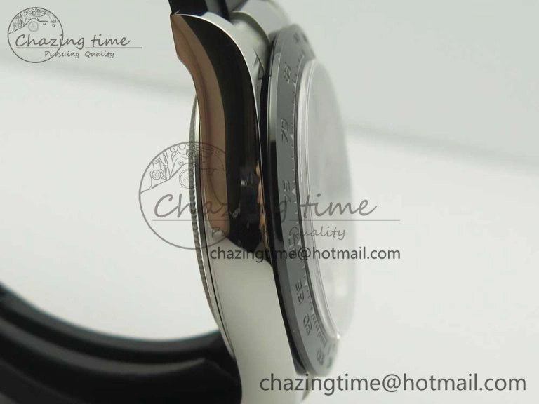 Daytona 116519 Noob 1:1 Best Edition 904L SS Case Gray Black Dial on Black Rubber Strap SA4130 (Free Extra Strap) Casual 3336