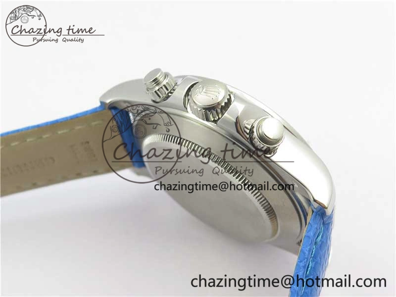 Daytona 116519 OXF Best Edition Blue Dial on Blue Leather Strap A Stylish 3073