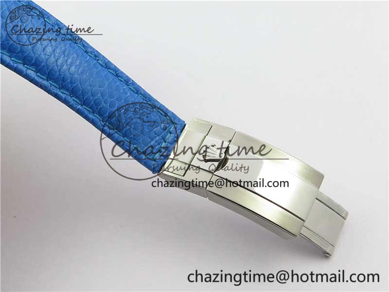 Daytona 116519 OXF Best Edition Blue Dial on Blue Leather Strap A Stylish 3073
