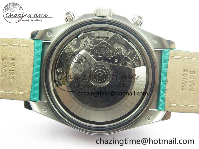 Compact Daytona 116519 OXF Best Edition Green Dial on Green Leather Strap A 3072
