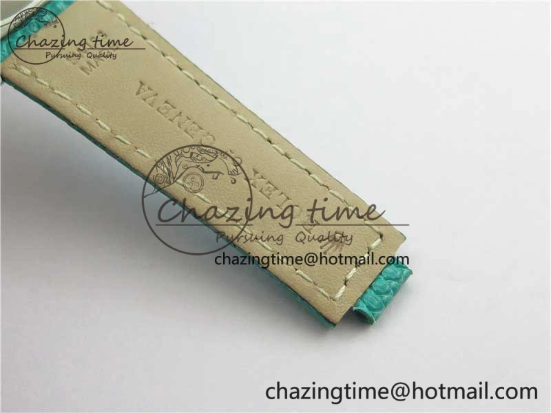 Compact Daytona 116519 OXF Best Edition Green Dial on Green Leather Strap A 3072