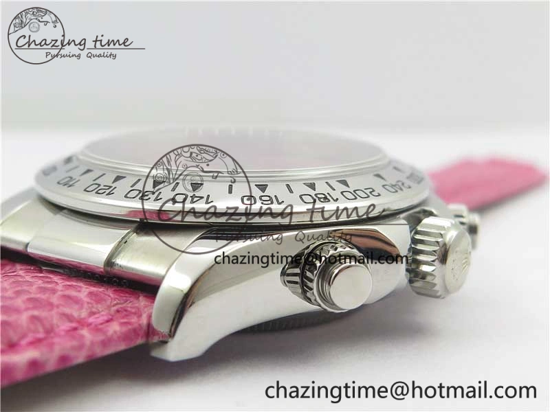 MoistureWicking Daytona 116519 OXF Best Edition Pink Dial on Pink Leather Strap A 10510