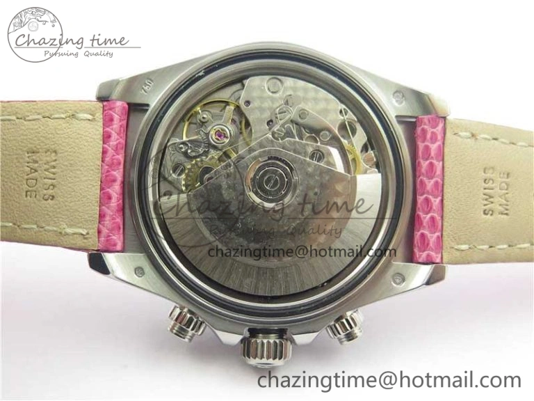 MoistureWicking Daytona 116519 OXF Best Edition Pink Dial on Pink Leather Strap A 10510