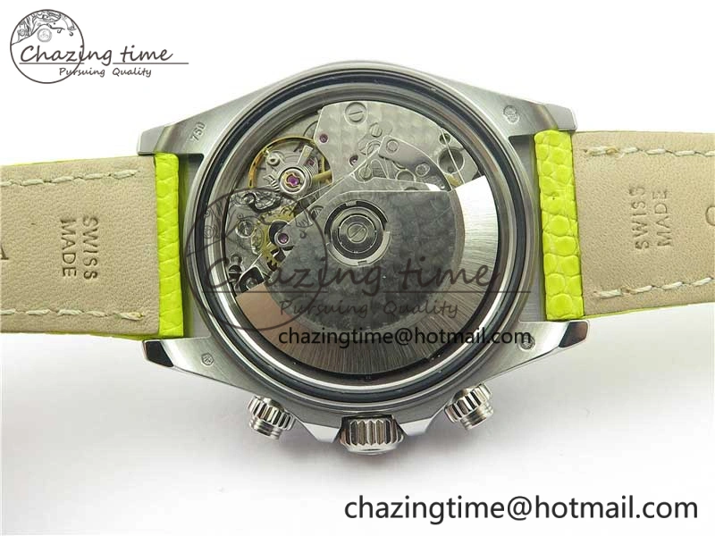 TechFriendly Daytona 116519 OXF Best Edition Yellow Dial on Yellow Leather Strap A 3070