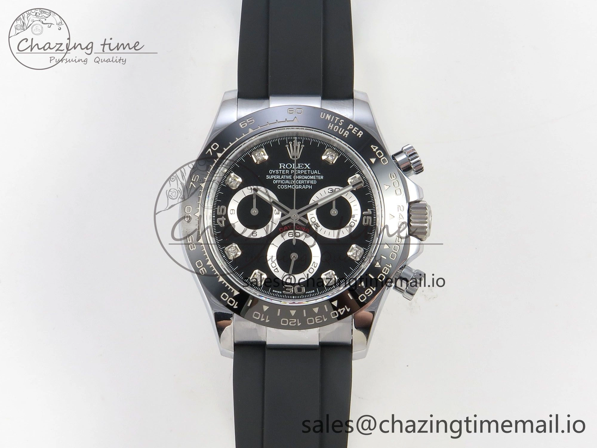 Trendy Daytona 116519 QF 1:1 Best Edition Black Grey Dial on Oysterflex Strap SH4130 V11（Gain Weight） 169