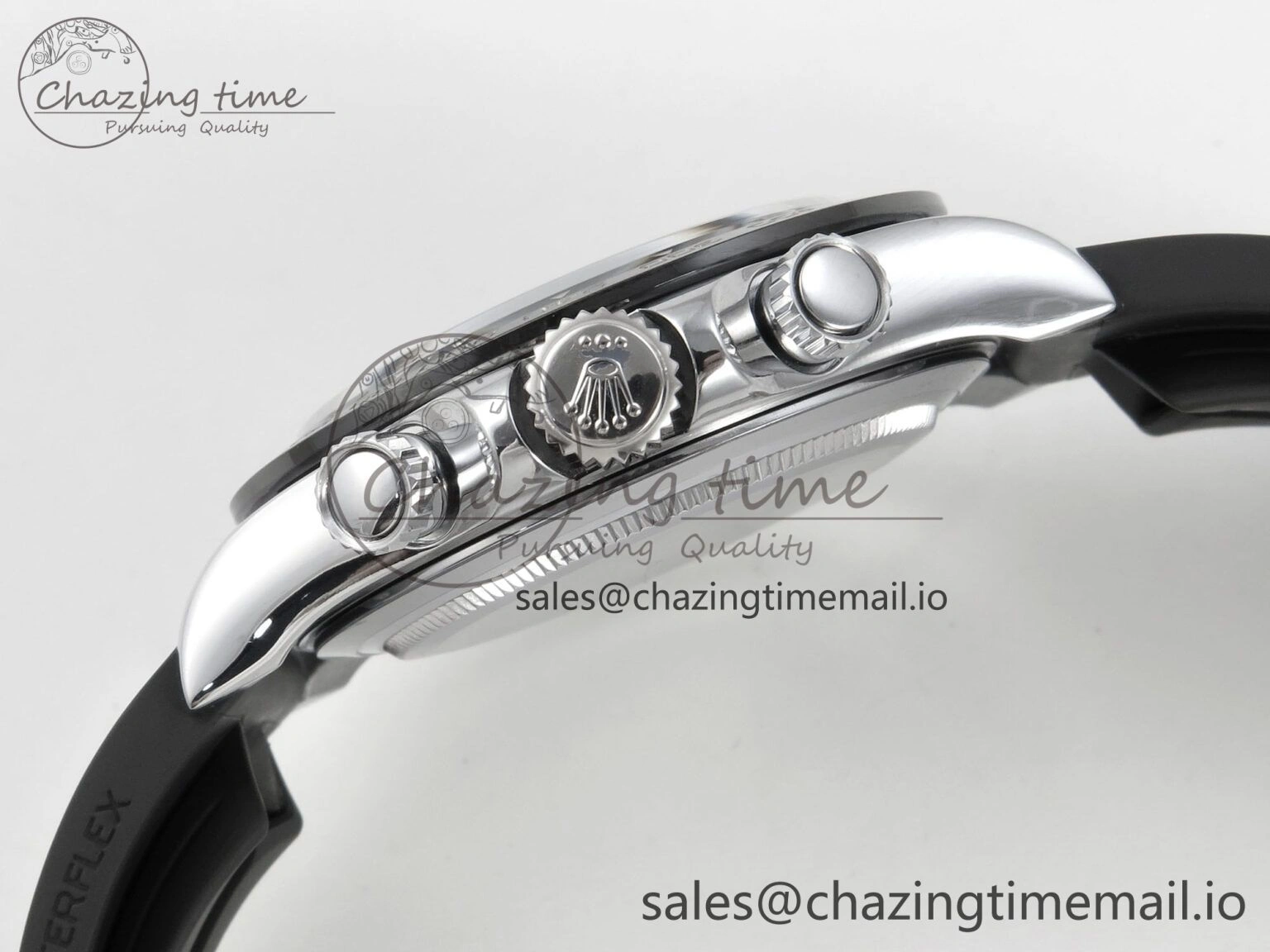 Trendy Daytona 116519 QF 1:1 Best Edition Black Grey Dial on Oysterflex Strap SH4130 V11（Gain Weight） 169