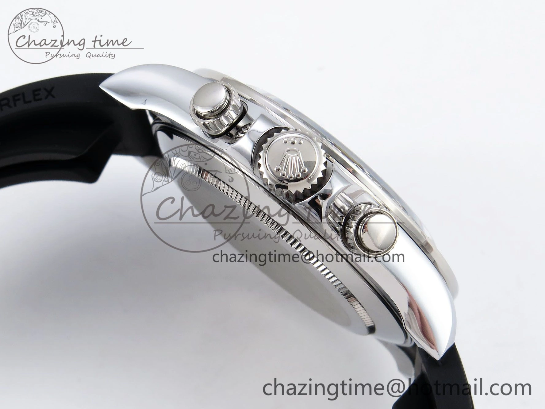 Chic Daytona 116519 QF 1:1 Best Edition Black White Diamonds Dial on Oysterflex Strap SH4130 V3 (Gain Weight) 1404