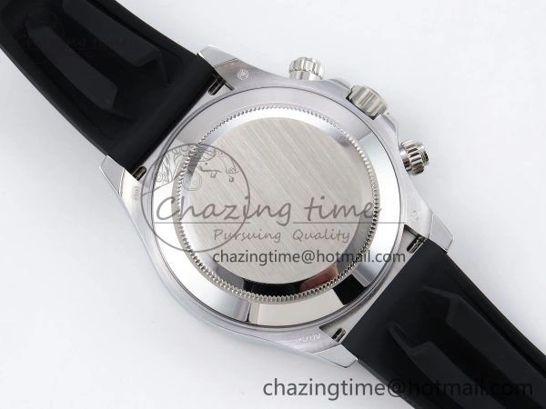 Chic Daytona 116519 QF 1:1 Best Edition Black White Diamonds Dial on Oysterflex Strap SH4130 V3 (Gain Weight) 1404