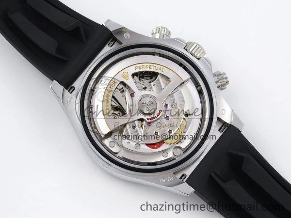 Chic Daytona 116519 QF 1:1 Best Edition Black White Diamonds Dial on Oysterflex Strap SH4130 V3 (Gain Weight) 1404