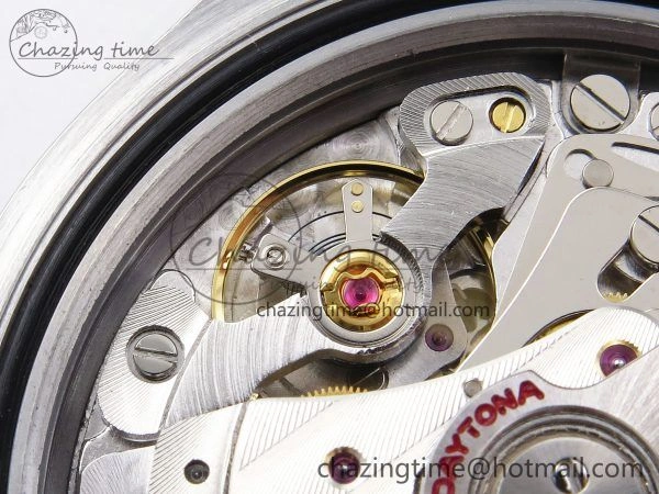 Chic Daytona 116519 QF 1:1 Best Edition Black White Diamonds Dial on Oysterflex Strap SH4130 V3 (Gain Weight) 1404