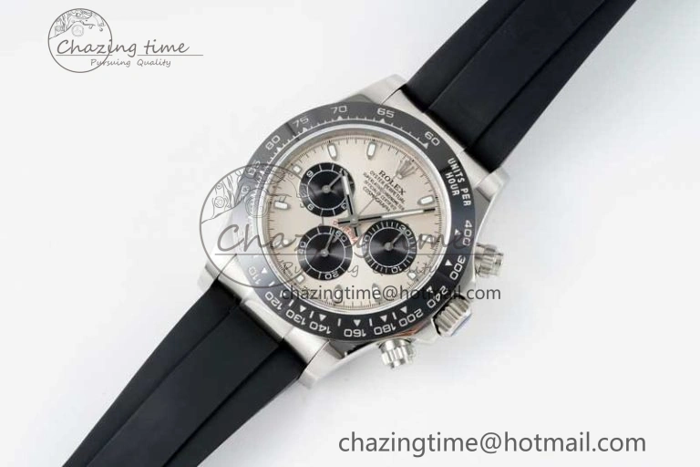 Daytona 116519 QF 1:1 Best Edition Gray Dial on Oysterflex Rubber Strap SA Practical 2267