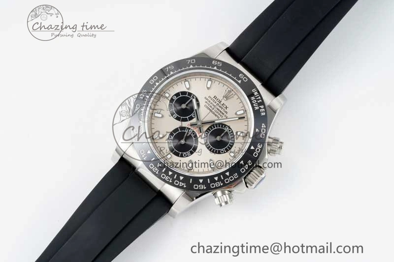 Daytona 116519 QF 1:1 Best Edition Gray Dial on Oysterflex Rubber Strap SA Practical 2267