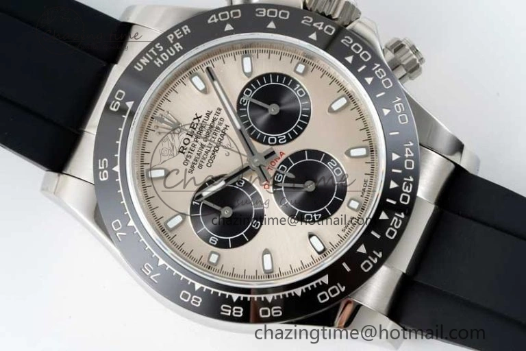 Daytona 116519 QF 1:1 Best Edition Gray Dial on Oysterflex Rubber Strap SA Practical 2267