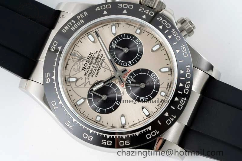 Daytona 116519 QF 1:1 Best Edition Gray Dial on Oysterflex Rubber Strap SA Practical 2267