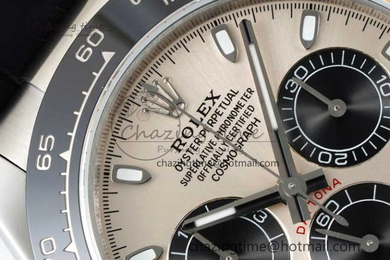 Daytona 116519 QF 1:1 Best Edition Gray Dial on Oysterflex Rubber Strap SA Practical 2267