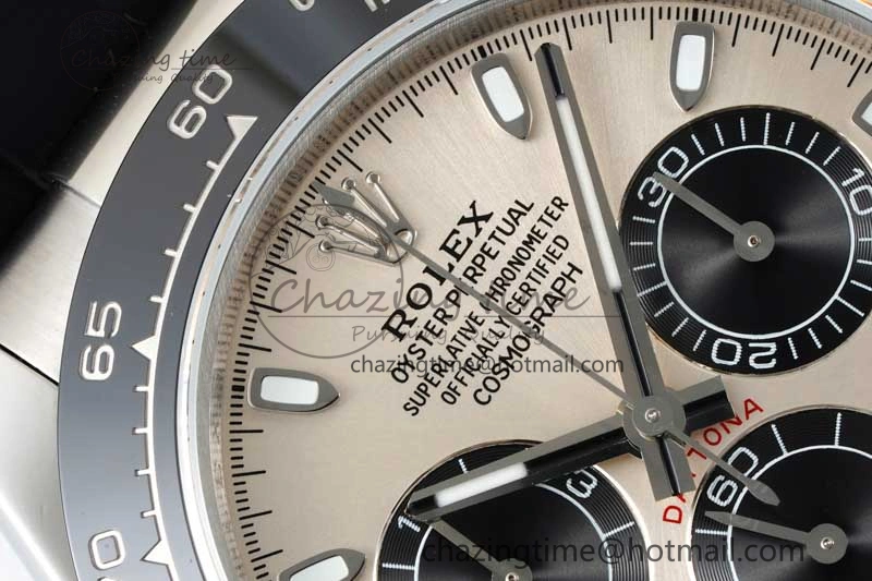 Daytona 116519 QF 1:1 Best Edition Gray Dial on Oysterflex Rubber Strap SA Practical 2267