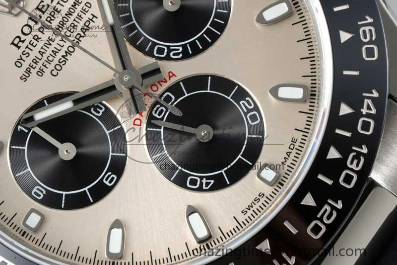Daytona 116519 QF 1:1 Best Edition Gray Dial on Oysterflex Rubber Strap SA Practical 2267
