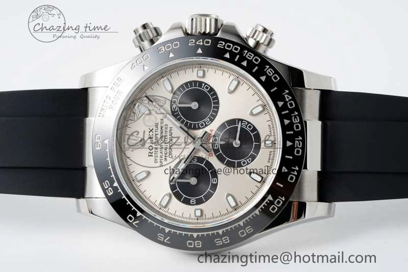 Daytona 116519 QF 1:1 Best Edition Gray Dial on Oysterflex Rubber Strap SA Practical 2267