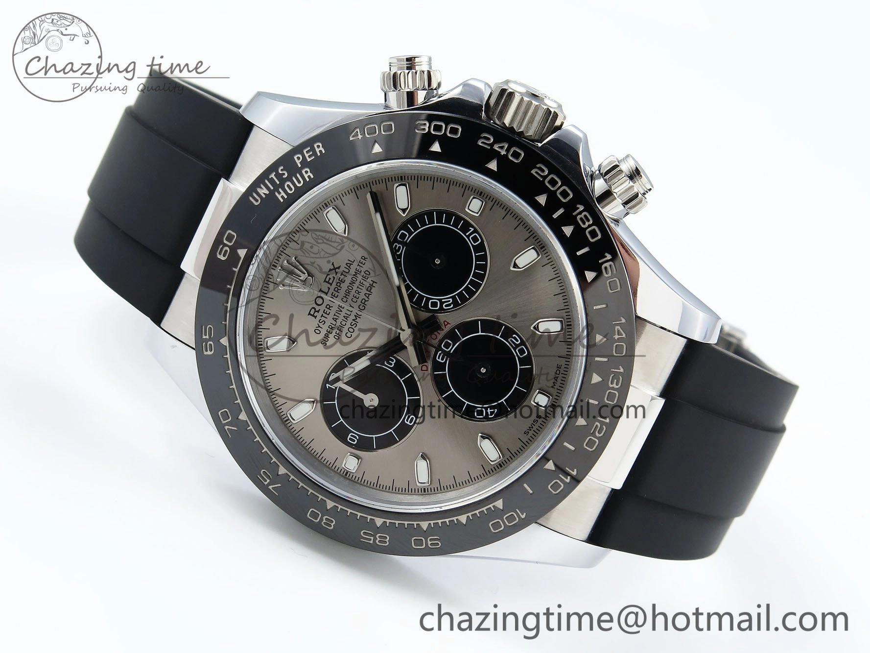 Daytona 116519 QF 1:1 Best Edition Gray Dial on Oysterflex Strap SH4130 V3 (Gain Weight) Colorful 1687
