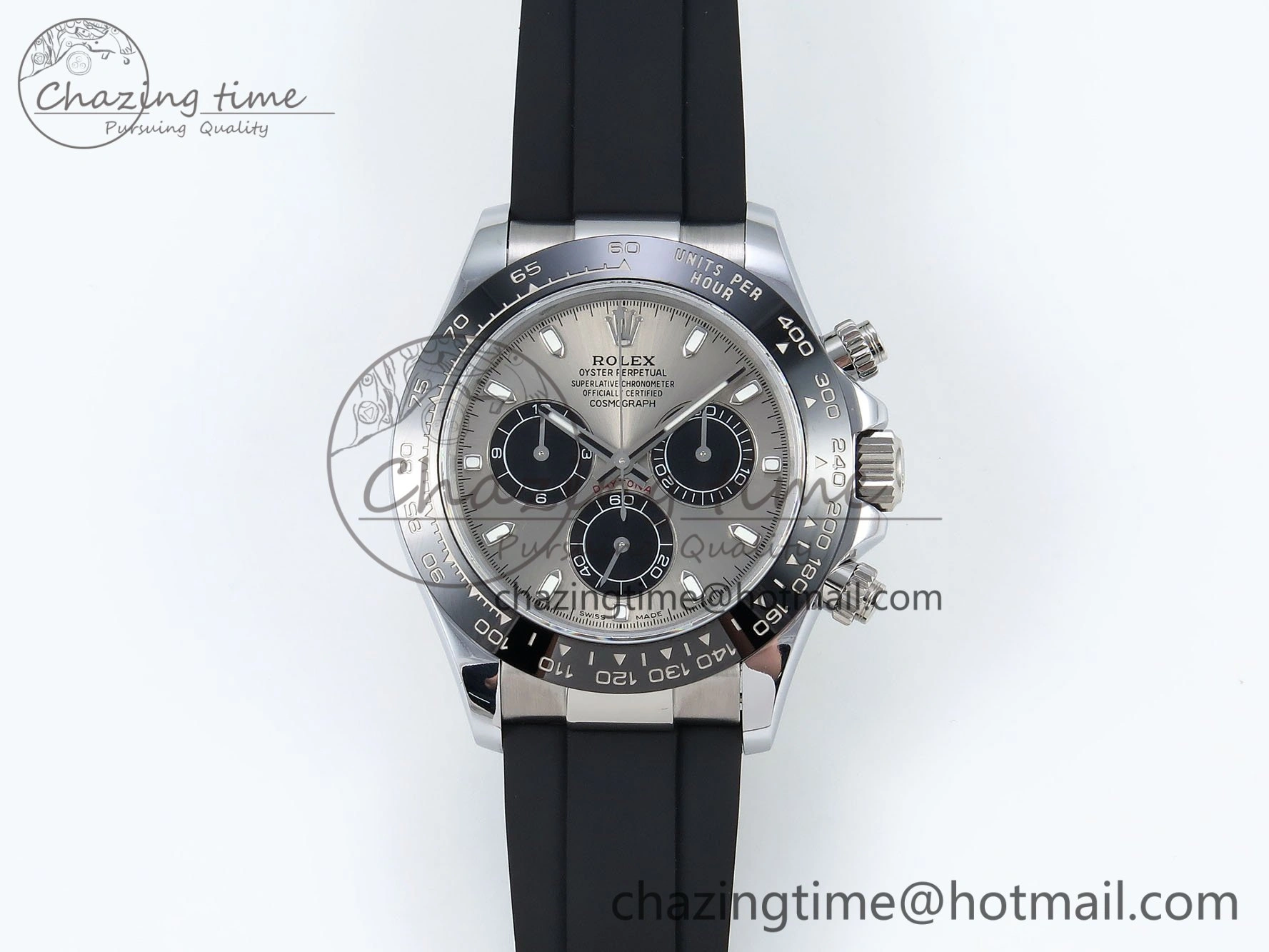 Daytona 116519 QF 1:1 Best Edition Gray Dial on Oysterflex Strap SH4130 V3 (Gain Weight) Colorful 1687