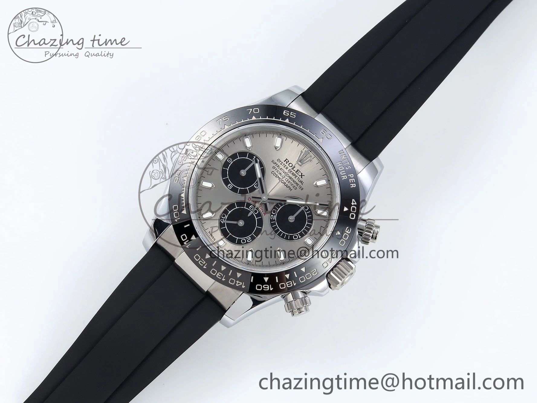 Daytona 116519 QF 1:1 Best Edition Gray Dial on Oysterflex Strap SH4130 V3 (Gain Weight) Colorful 1687
